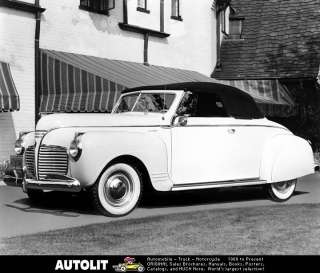 1941 Plymouth Convertible Coupe Factory Photo  