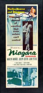 NIAGARA * MARILYN MONROE ORIGINAL MOVIE POSTER 1953  