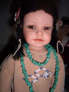 Yolanda Bello doll American Indian Maiden LE 23/150  