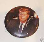 John Kennedy 1961 Pin Button Pinback JFK Campaign  