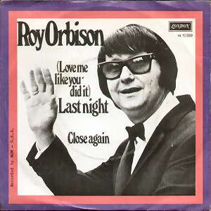 ROY ORBISON Pretty Paper 1964 Holland + PS  