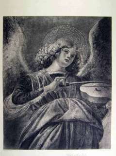 angel with a viola this is an original 19th century goupil 