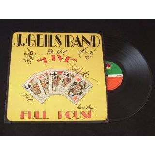 Geils Band   Full House   Signed Autographed   Record Album Vinyl 
