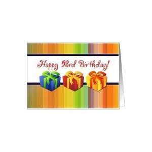  Happy 93rd Birthday   Colorful Gifts Card Toys & Games