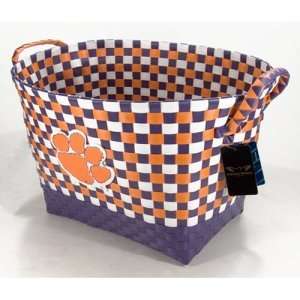  Clemson Tigers NCAA Wooven Basket: Sports & Outdoors