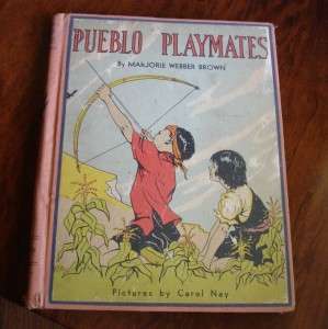 Pueblo Playmates Marjorie Webber Brown Whitman 1938 NM  