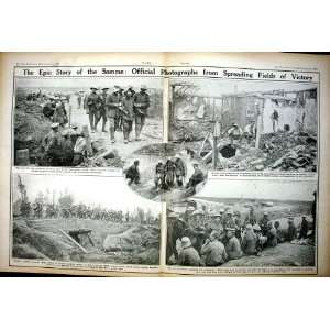  World War 1 Somme Battle Fields Soldiers Prisoners