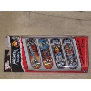  tech deck world industries 4 pack fingerboard: Toys 