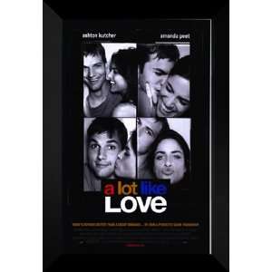  A Lot Like Love 27x40 FRAMED Movie Poster   Style A: Home 
