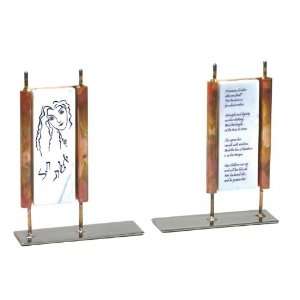  Gary Rosenthal Woman of Valor Bookends 