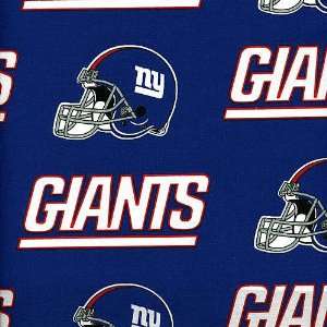  NFL New York Giants Team Logo Cotton Fabric   Per Yard 
