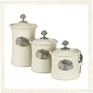  Tin Woodsman Crosby & Taylor Canister Set Whipping Cream 