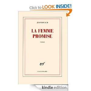 La femme promise (Blanche) (French Edition): Jean Rouaud:  