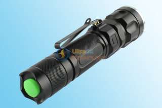 Zoom CREE XM L T6 LED Focus Spot Flood 1000 LM Flashlight Torch & Clip 