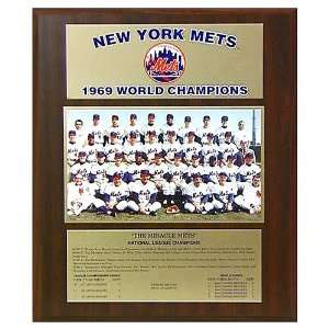  MLB Mets 1969 World Series Plaque: Sports & Outdoors
