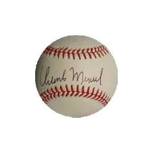 Orlando Merced autographed Baseball 