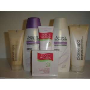   Works Feet/ Planet Spa Body Products 6 Pc Gift Set: Everything Else