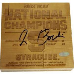  Jim Boeheim Signed Syracuse University 2003 NCAA National 