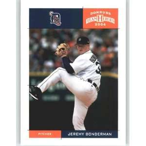  2004 Donruss Team Heroes #147 Jeremy Bonderman   Detroit 