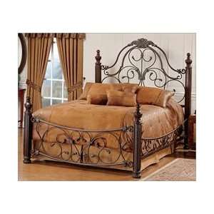  Bonaire King Size Bed Set With Rails by Hillsdale 