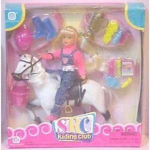  SRC Riding Club Katie Doll with Horse&accessories Toys 