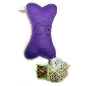  Plush dog toy with rope (Wholesale in a pack of 24): Pet 