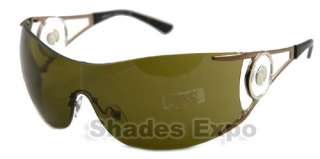 NEW VERSACE SUNGLASSES VE 2086 HAVANA 1045/73 AUTH  