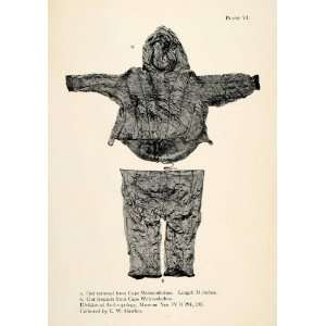  1916 Halftone Print Raincoat Trousers Cape Wolstenholme 
