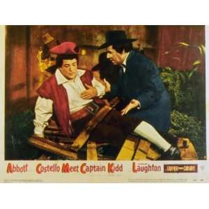  Abbott and Costello Meet Captain Kidd Movie Poster (11 x 