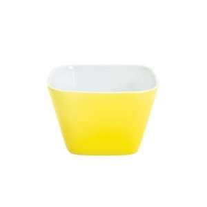  Abra Cadabra coloured outside lemon yellow small dish 