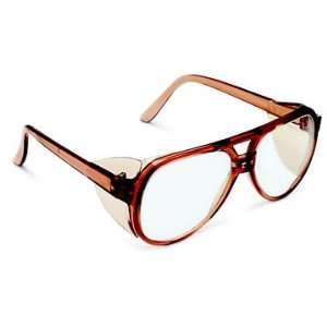  BOUTON 95CC 000 9500 AVIATOR SAFETY GLASSES CARAMEL FRAME 