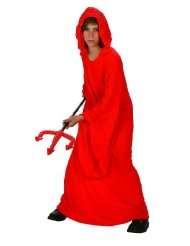 Childs Devil Robe Costume Size Medium (8 10)