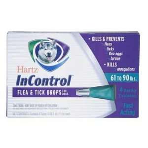   InControl Topical for Dog and Puppies Weighing 61 90 lbs