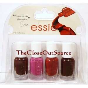 Essie COLOR IS MY OBSESSION NAIL POLISH FALL COLLECTION (Minis) 4 