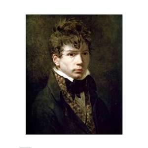  Portrait of the Young Ingres   Poster by Jacques Louis 