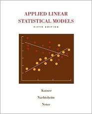Applied Linear Statistical Models with Student CD, (007310874X 