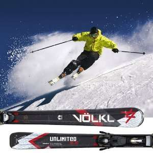  NEW 2011 Volkl AC30 177cm Skis + iPT Wide Ride 12.0 