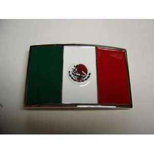  Mexico Country Flag LOGO Belt Buckle Mexican Amigo 