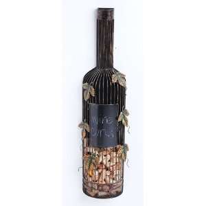  Large Metal Wine Bottle Cork Holder: Home & Kitchen