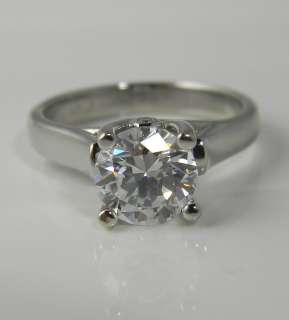 00 CT ROUND CUT WOVEN CATHEDRAL ENGAGEMENT RING W/ACCENTS SOLID 