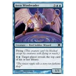   the Gathering   Aven Windreader   Tenth Edition   Foil Toys & Games