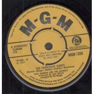   INCH (7 VINYL 45) UK MGM 1967: ERIC BURDON AND THE ANIMALS: Music