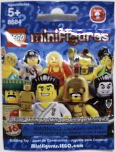 MINIFIGURES Lego Mystery Pack Series 2 Set #8684 2010  