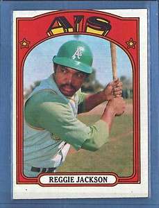 1972 Topps #435 REGGIE JACKSON EX MT *2y  