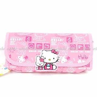 Hello Kitty Pencil Case Box Cosmetic Bag Handbag by Hello Kitty