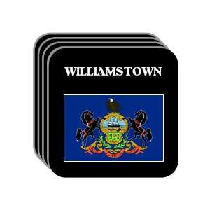 US State Flag   WILLIAMSTOWN, Pennsylvania (PA) Set of 4 Mini Mousepad 