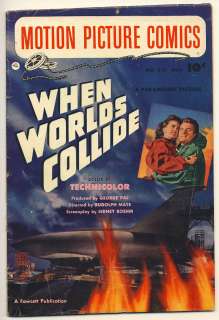 MOTION PICTURE COMICS #110 G When Worlds Collide 1952  