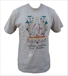 Lord Buddha Cotton Shangri La T Shirt Nepal 4Colors  