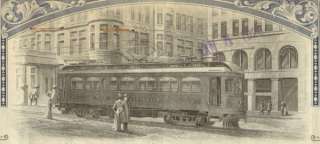 York Railways Company  1926 Pennsylvania stock certificate share 