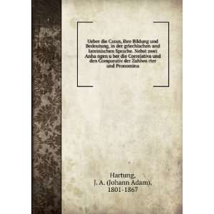   ?rter und Pronomina J. A. (Johann Adam), 1801 1867 Hartung Books